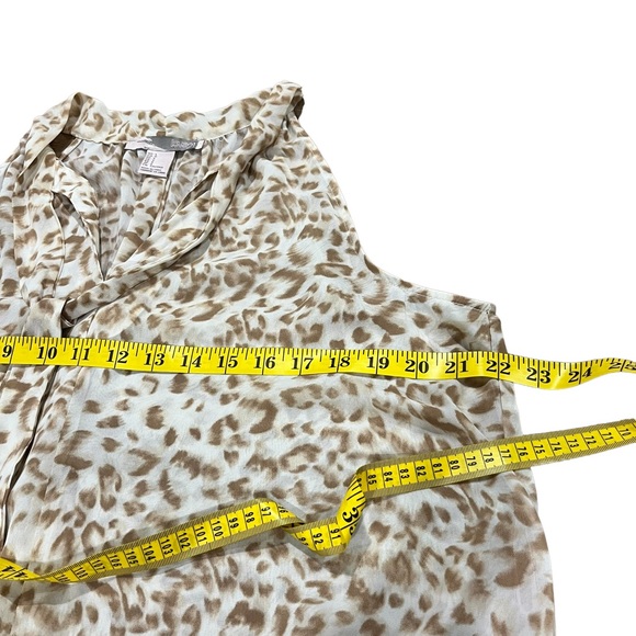 Leopard Print Sleeveless Top - Picture 9 of 12